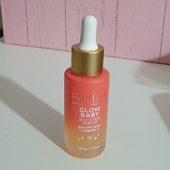 PACIFICA GLOW BABY Serum Booster GLYCOLIC ACID + VITAMIN C Vegan NEW - Picture 9 of 11